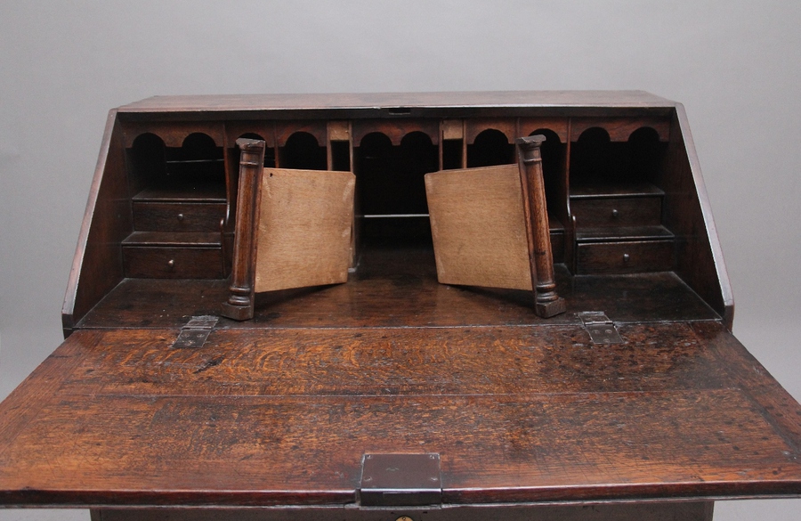 Antique Early 18th Century oak bureau