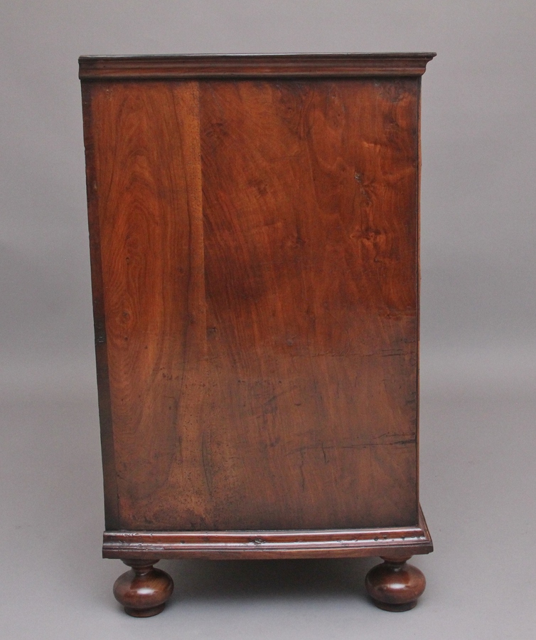 Antique 18th Century walnut chest of drawers