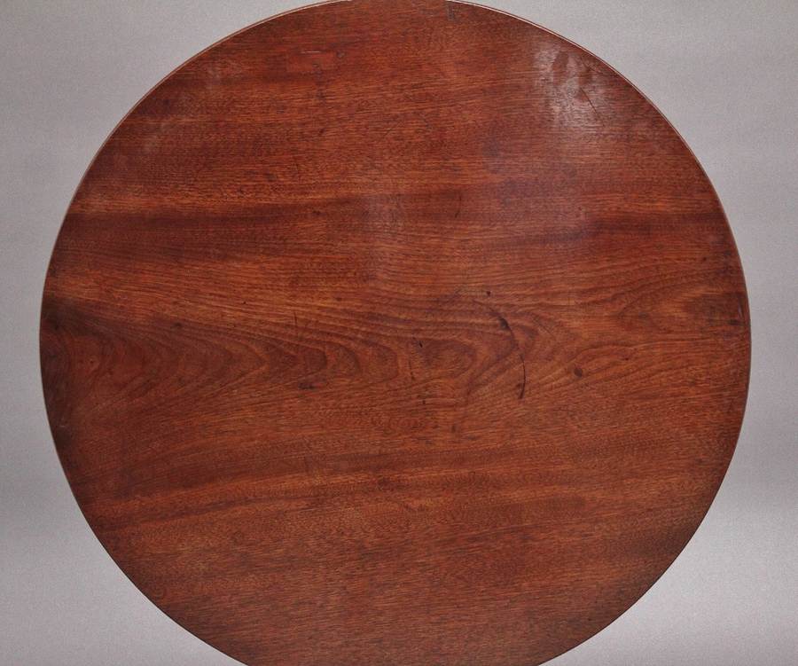 Antique 18th Century antique mahogany tripod table