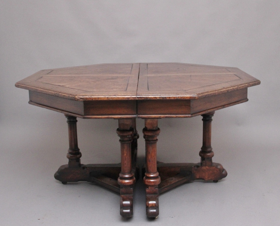 Antique A pair of early 19th Century oak console tables