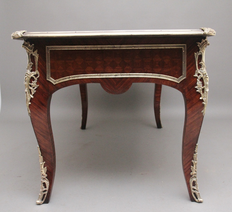 Antique 19th Century French Kingwood ormolu mounted desk