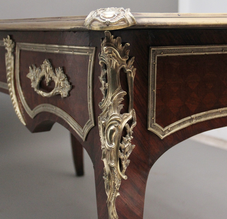 Antique 19th Century French Kingwood ormolu mounted desk