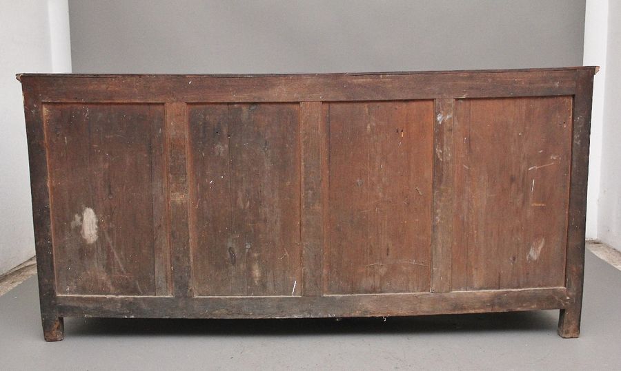 Antique Early 19th Century oak dresser base from the Georgian period 