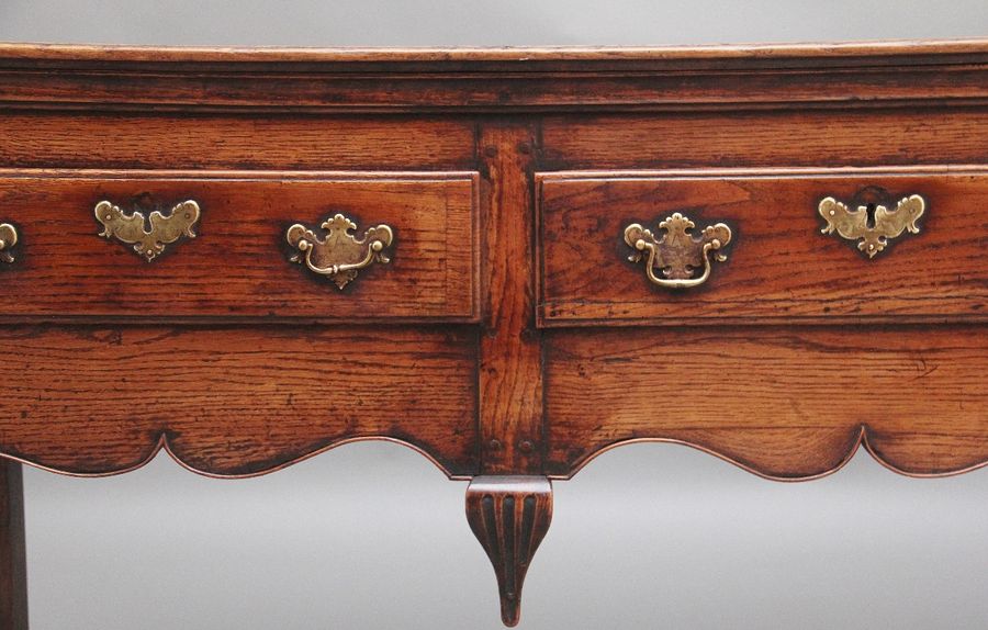 Antique Early 18th Century oak dresser base