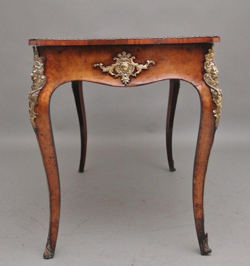 Antique 19th Century walnut writing table
