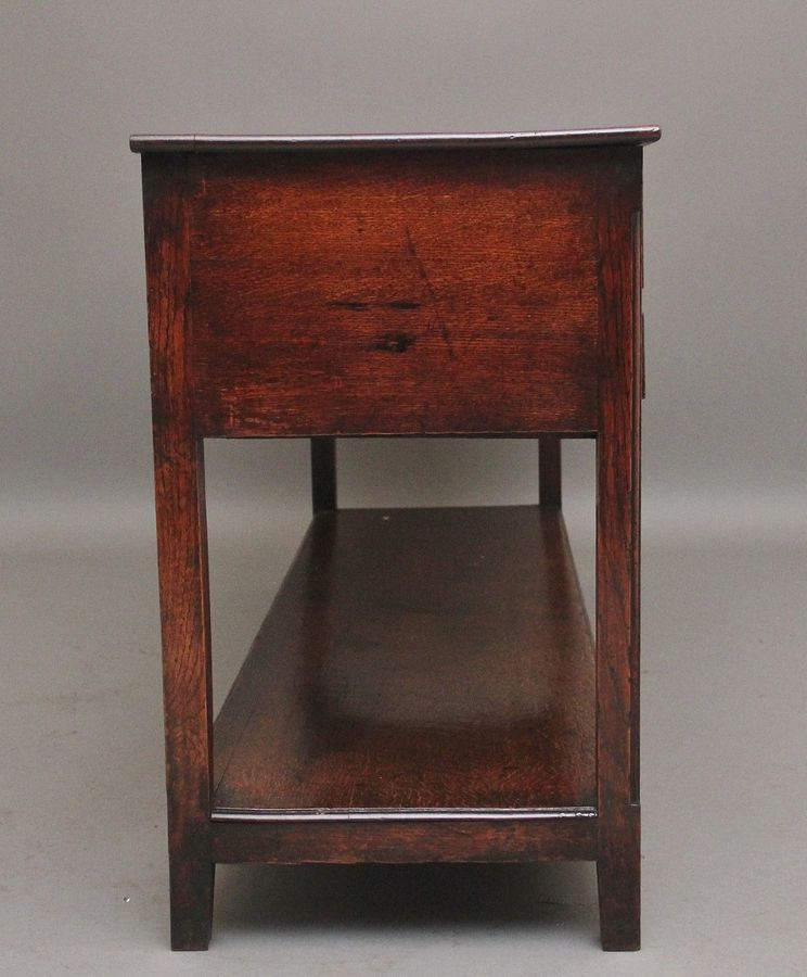 Antique Early 19th Century oak dresser base