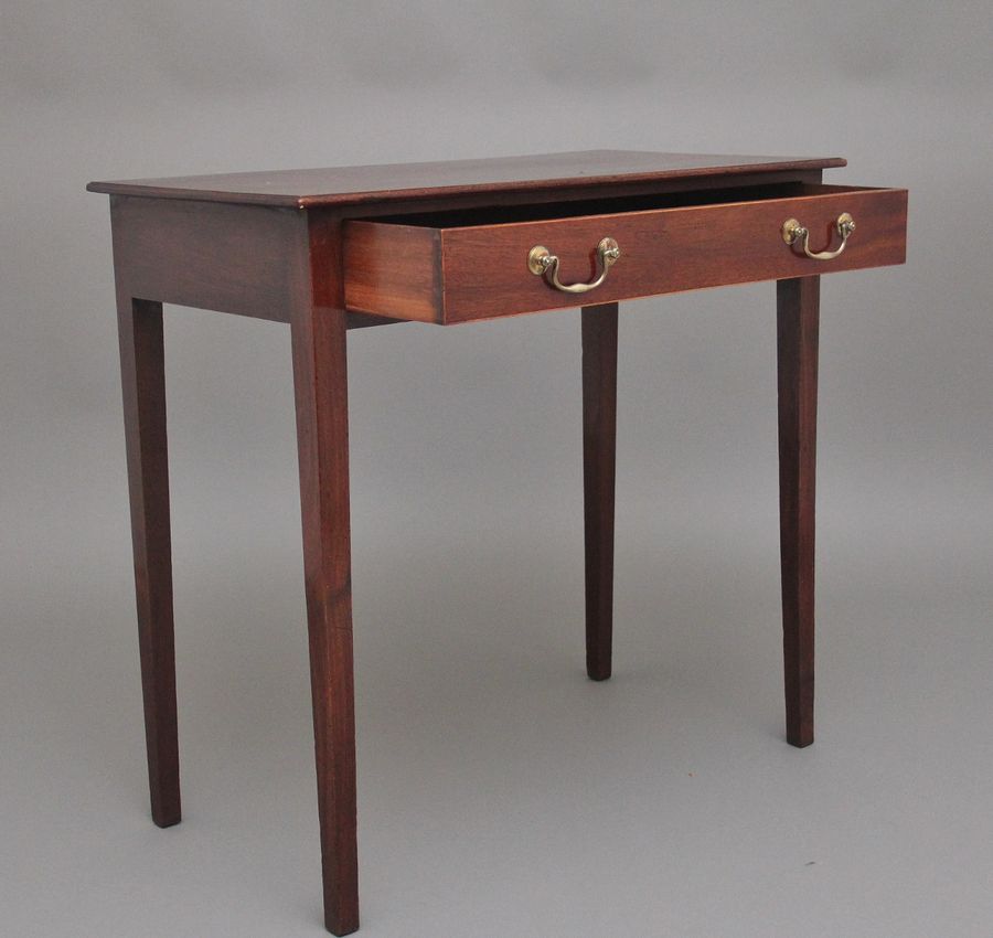 Antique Early 19th Century mahogany side table
