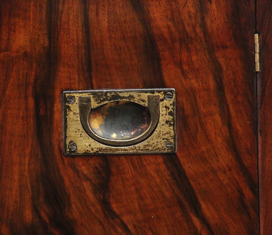 Antique 19th Century walnut table cabinet