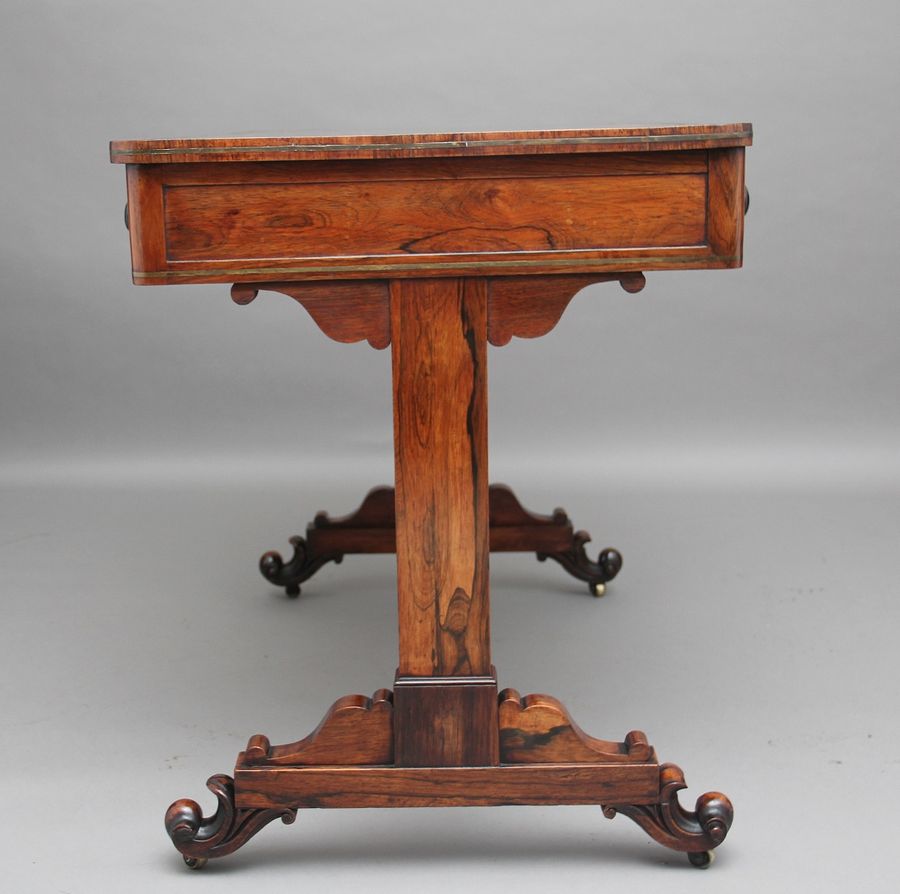 Antique 19th Century rosewood sofa table