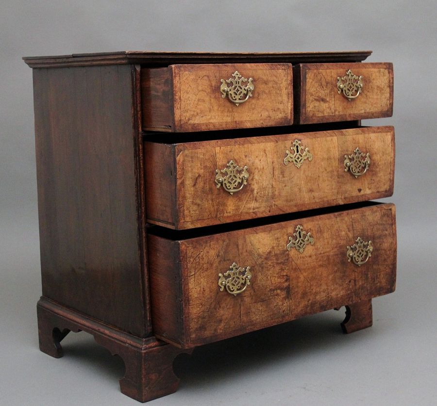 Antique Early 18th Century walnut chest