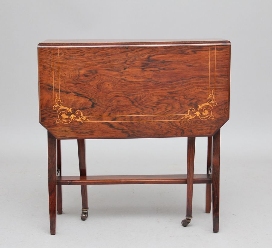 Antique Late 19th Century rosewood Sutherland table