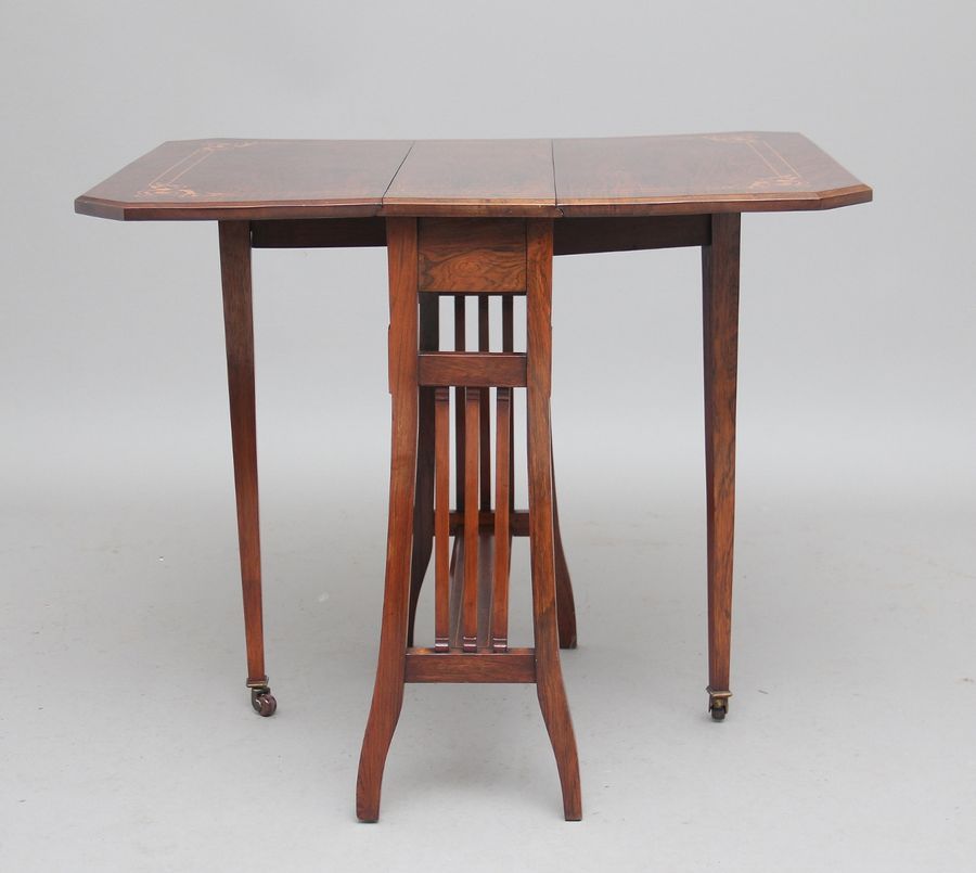 Antique Late 19th Century rosewood Sutherland table