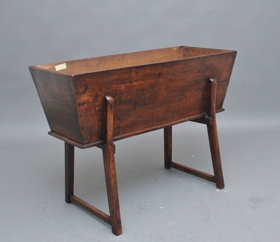 Antique 18th Century elm dough bin