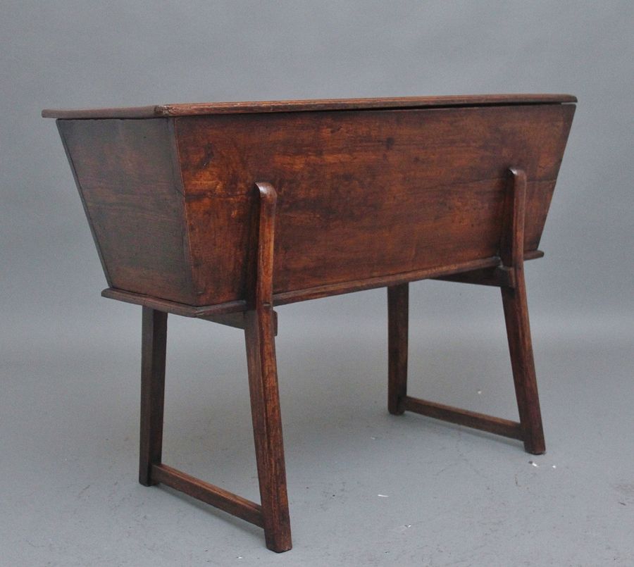 Antique 18th Century elm dough bin