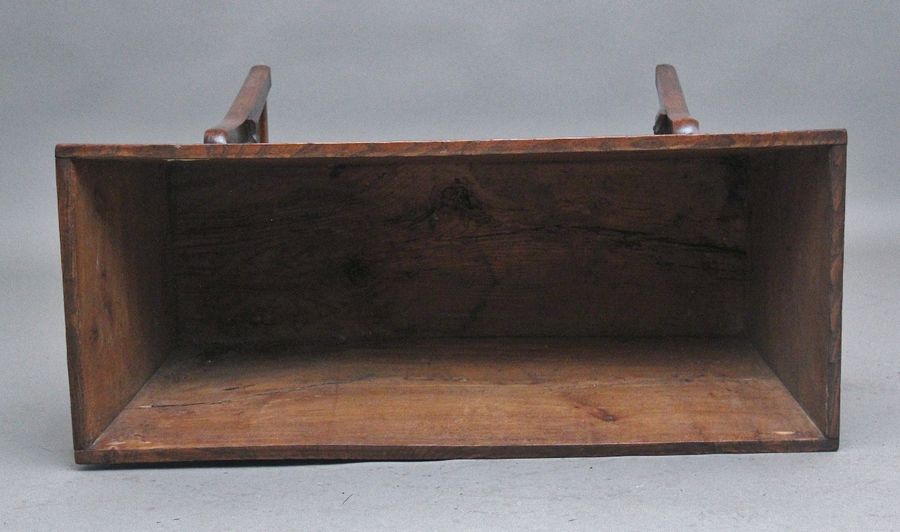 Antique 18th Century elm dough bin