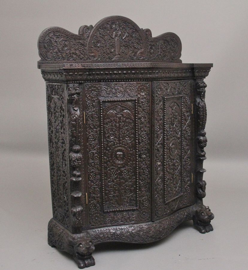 Antique 19th Century Anglo-Indian cabinet