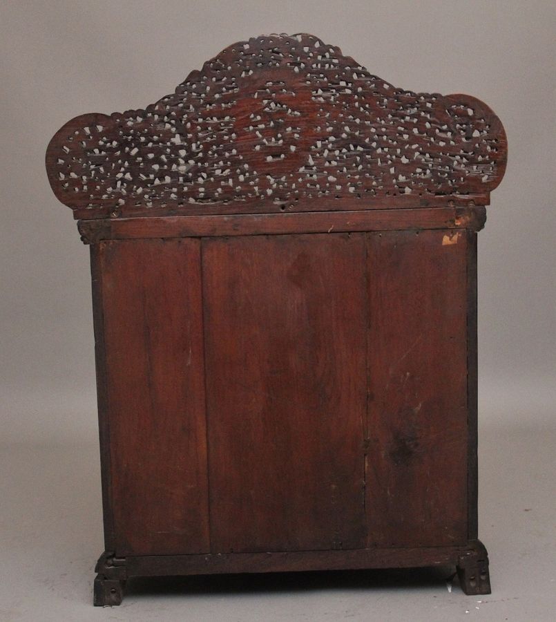 Antique A superb quality 19th Century Anglo-Indian cabinet 