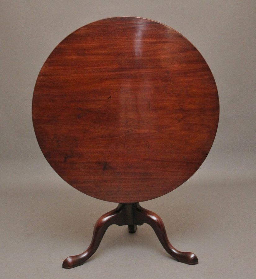 Antique 18th Century mahogany tripod table