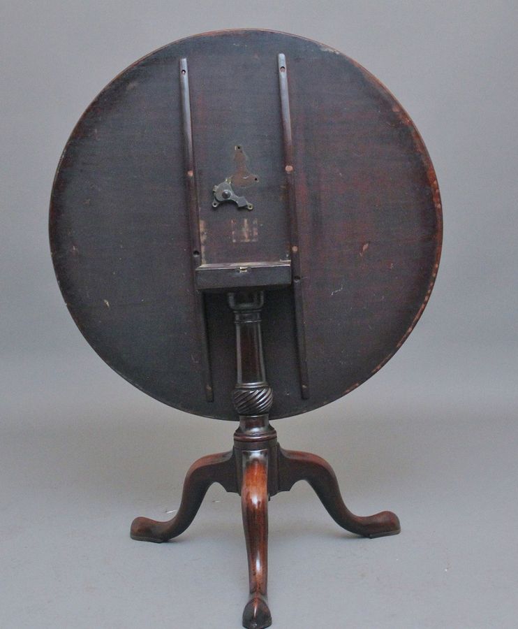 Antique 18th Century mahogany tripod table