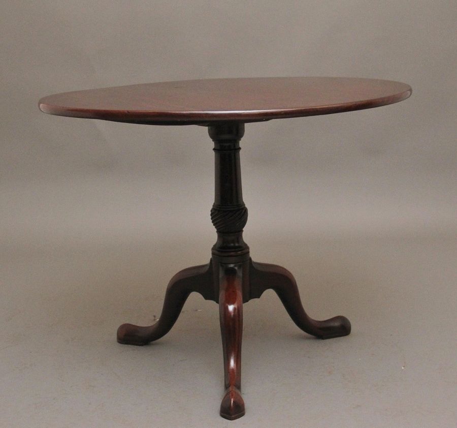 Antique 18th Century mahogany tripod table