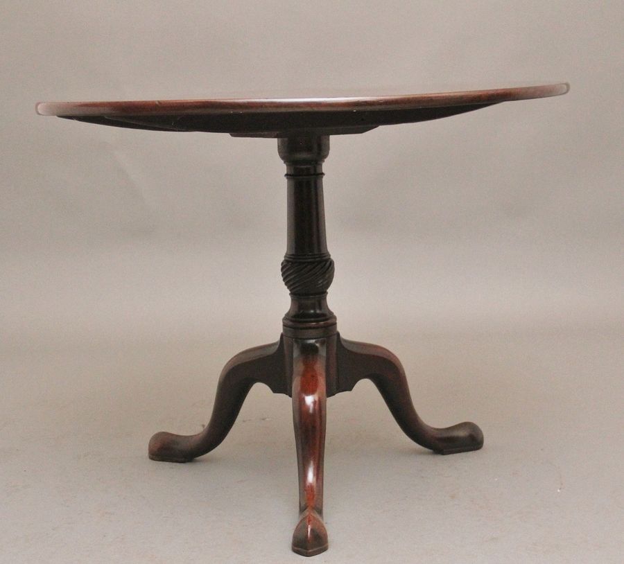 Antique 18th Century mahogany tripod table