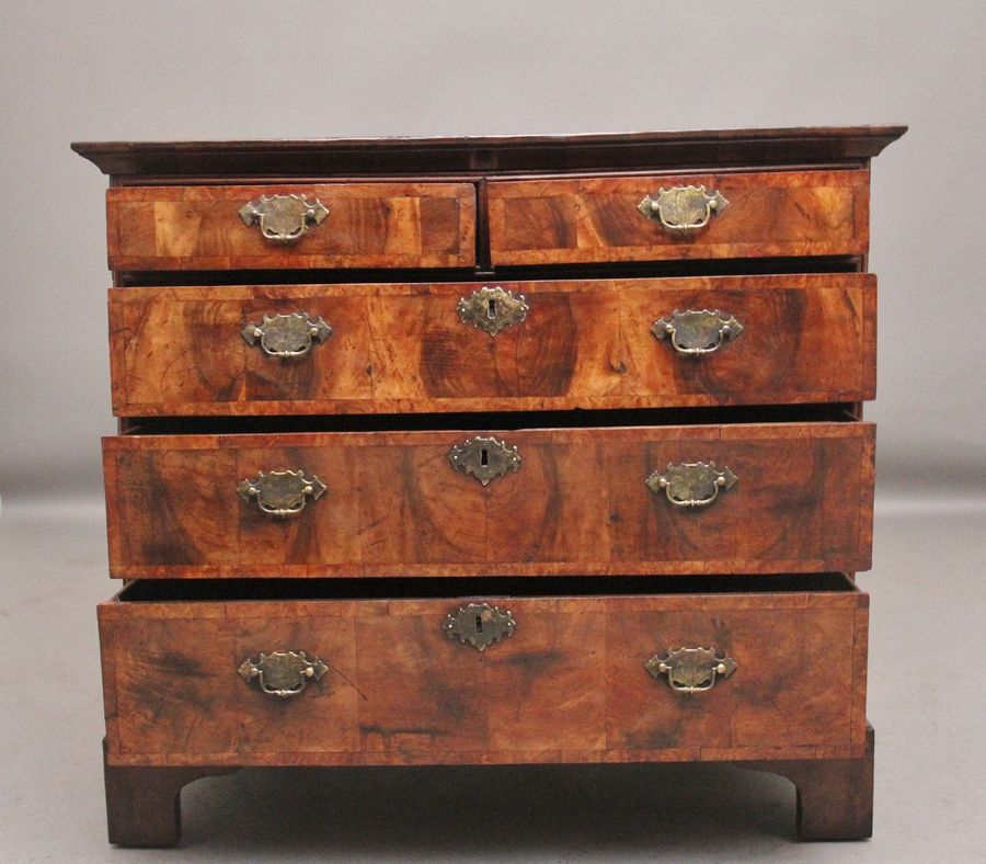 Antique 18th Century walnut chest of drawers