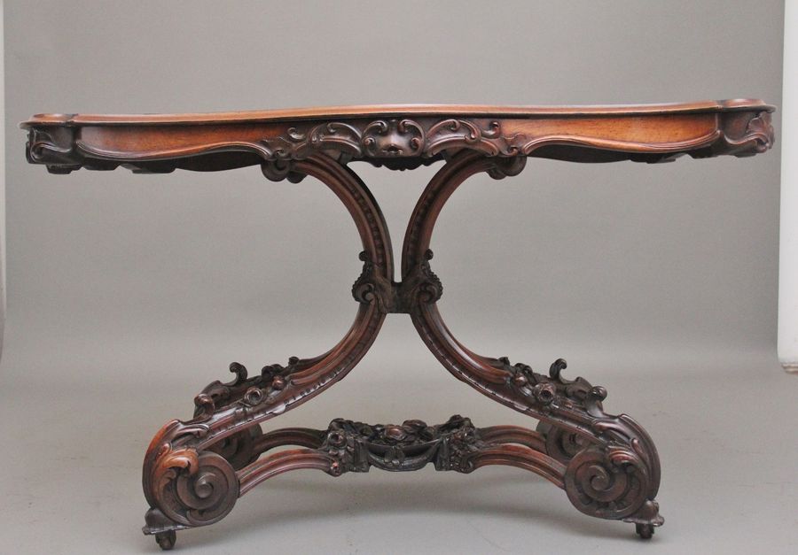 Antique 19th Century rosewood centre table