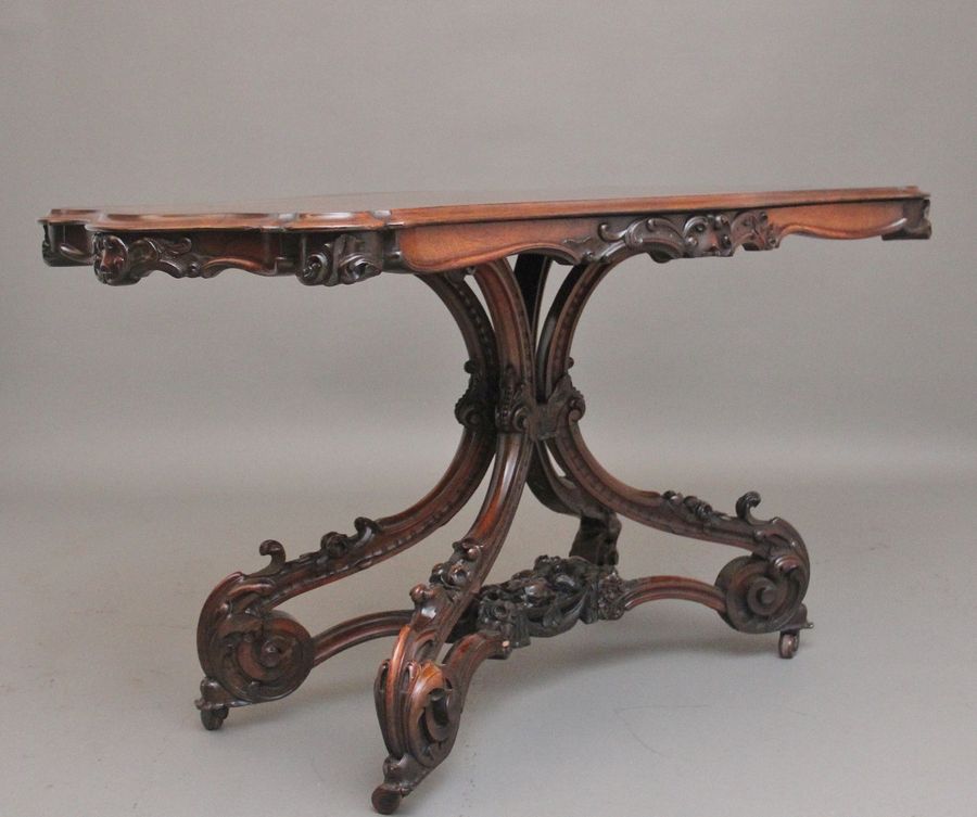 Antique 19th Century rosewood centre table