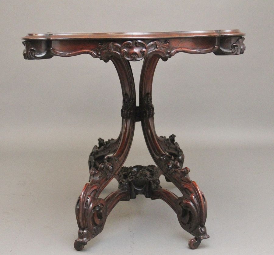 Antique 19th Century rosewood centre table