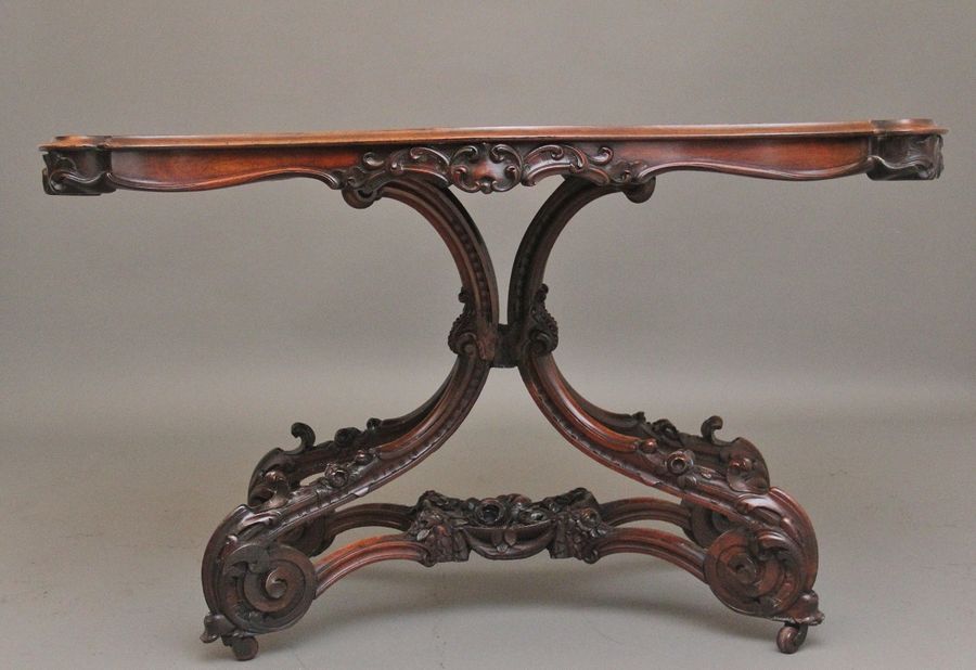 Antique 19th Century rosewood centre table