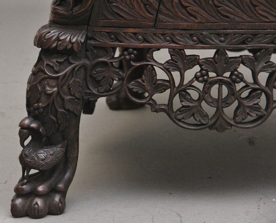 Antique 19th Century Anglo-Indian armchair