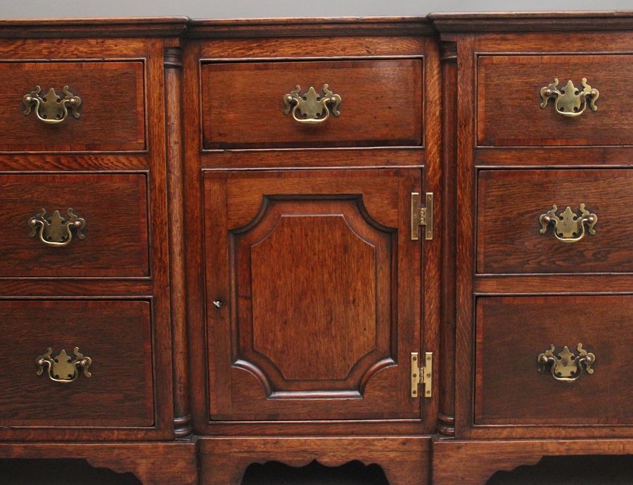 Antique Large early 19th Century oak dresser