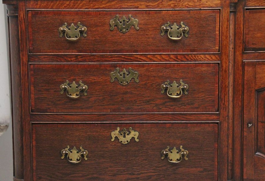 Antique Large early 19th Century oak dresser