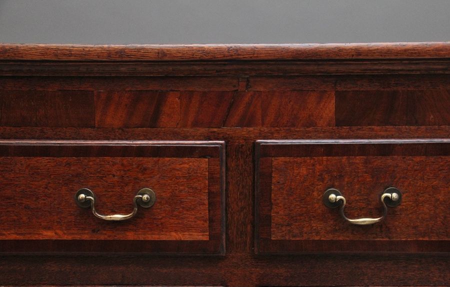 Antique 18th Century oak dresser base