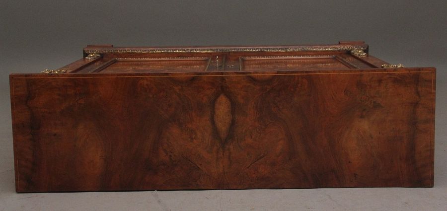 Antique 19th Century walnut and marquetry two door cabinet