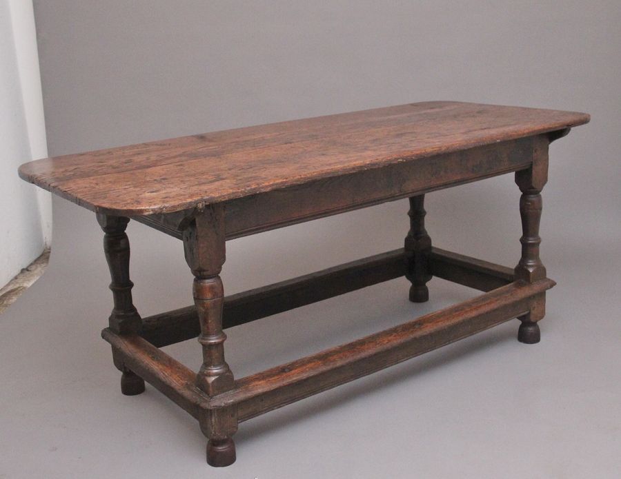 17th Century oak refectory table