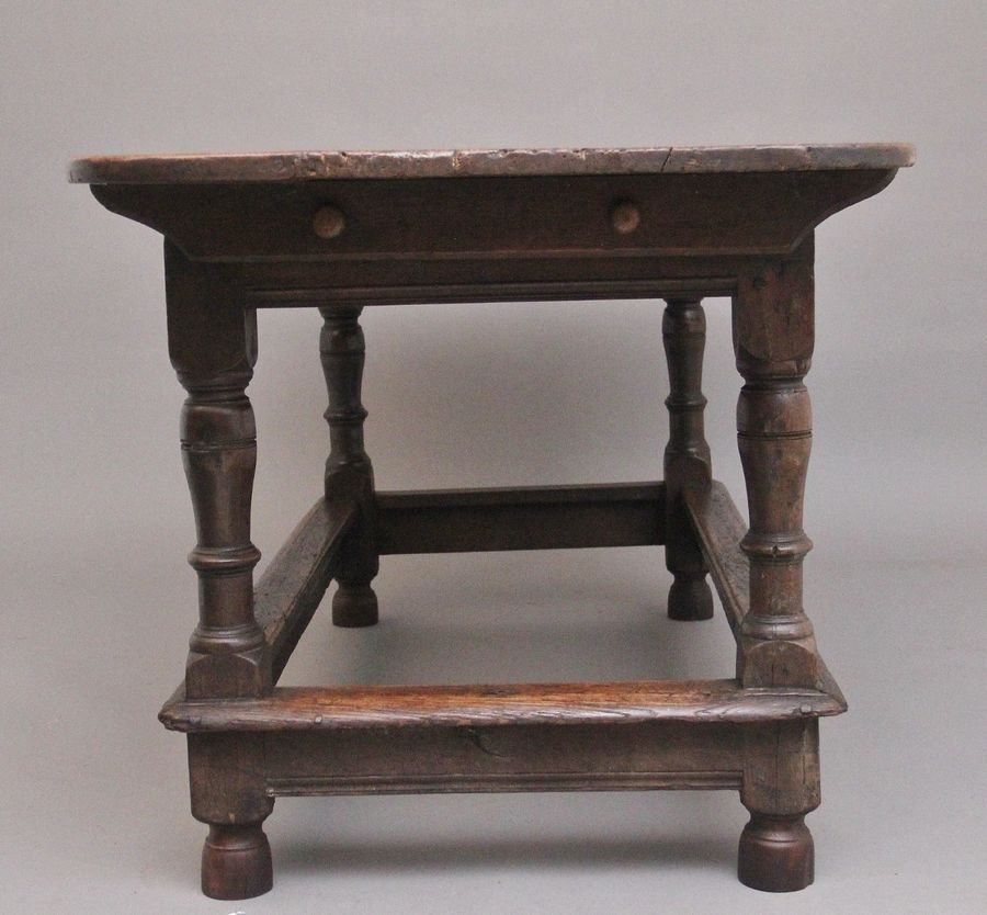 Antique 17th Century oak refectory table