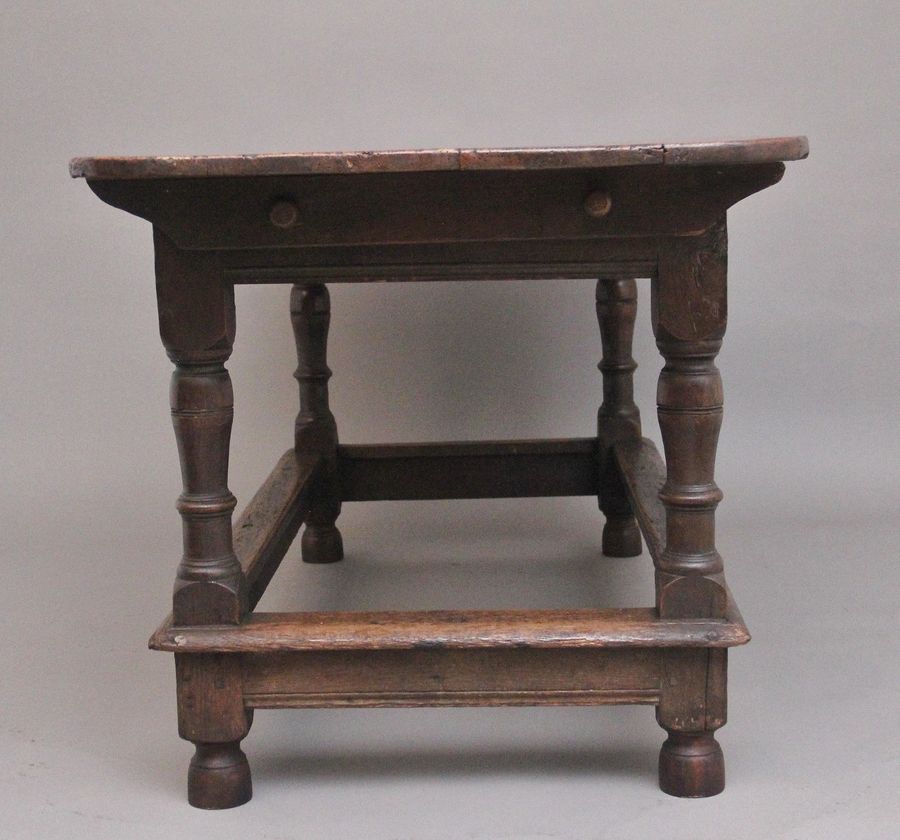 Antique 17th Century oak refectory table