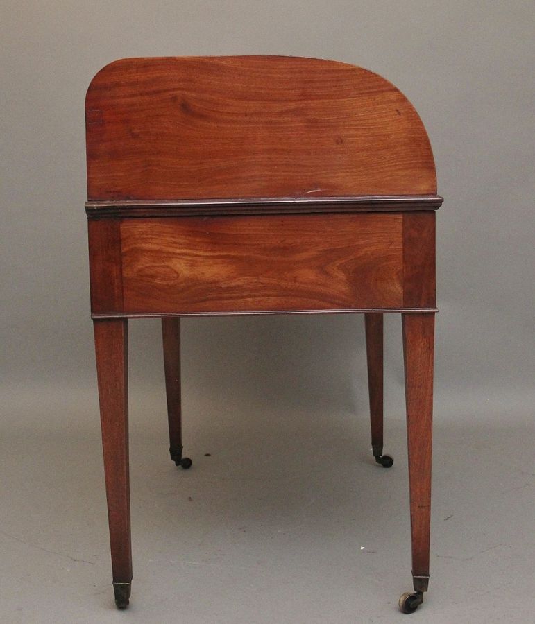 Antique Early 19th Century mahogany tambour desk