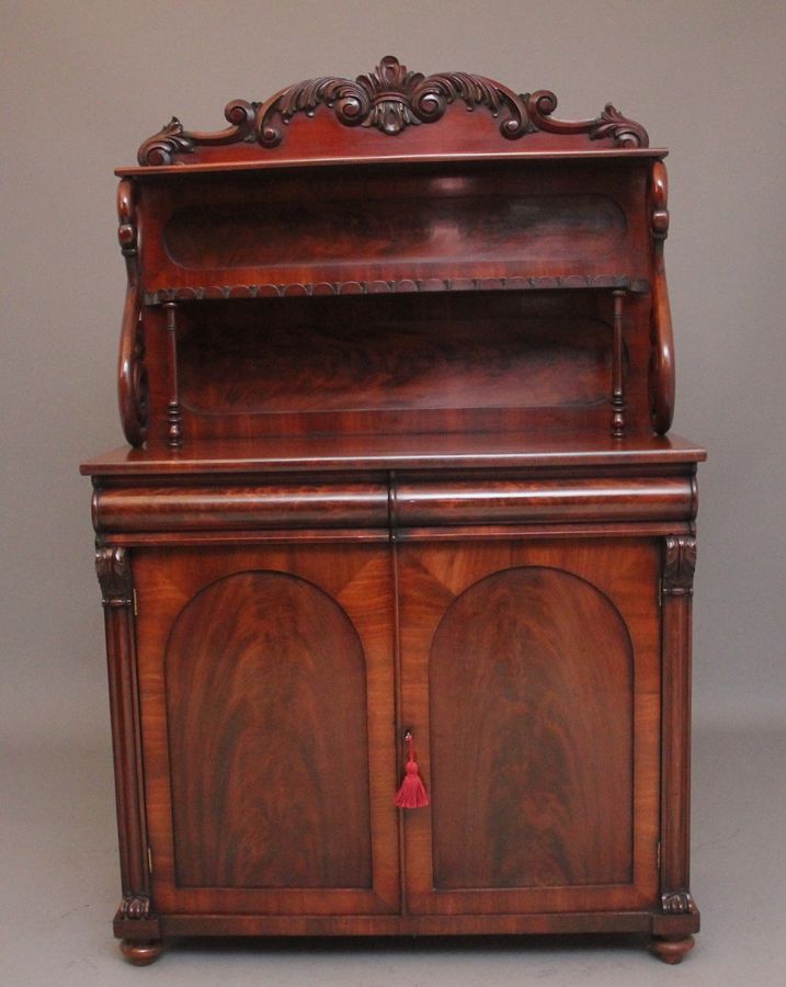 Antique 19th Century mahogany chiffonier 