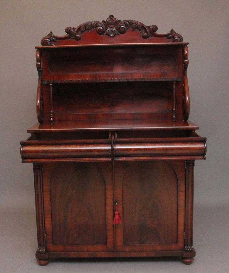 Antique 19th Century mahogany chiffonier 