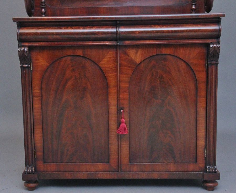 Antique 19th Century mahogany chiffonier 