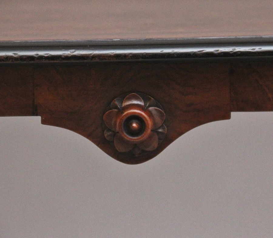 Antique Early 19th Century burr walnut coffee table