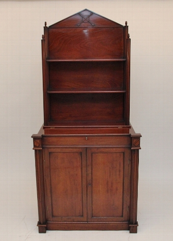 Mahogany writing cabinet