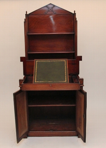 Antique Mahogany writing cabinet