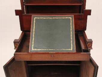 Antique Mahogany writing cabinet