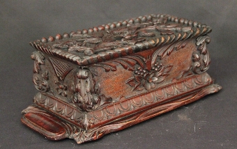 Carved box