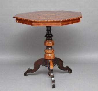 Inlaid table