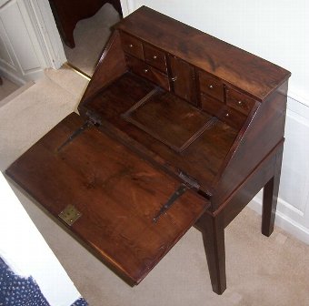 Antique Country Yew wood Bureau c.1835