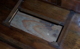 Antique Country Yew wood Bureau c.1835